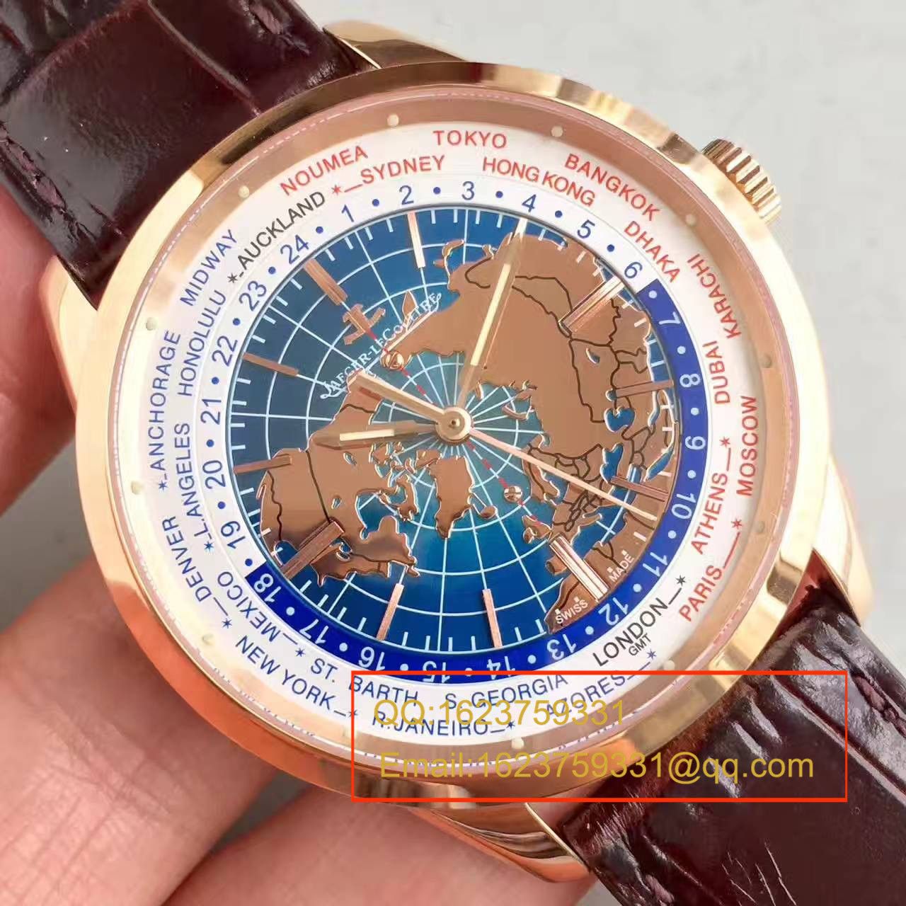 【台湾一比一复刻高仿手表】积家 地球物理天文台腕表系列 Q8102520 男士腕表 / JJ045