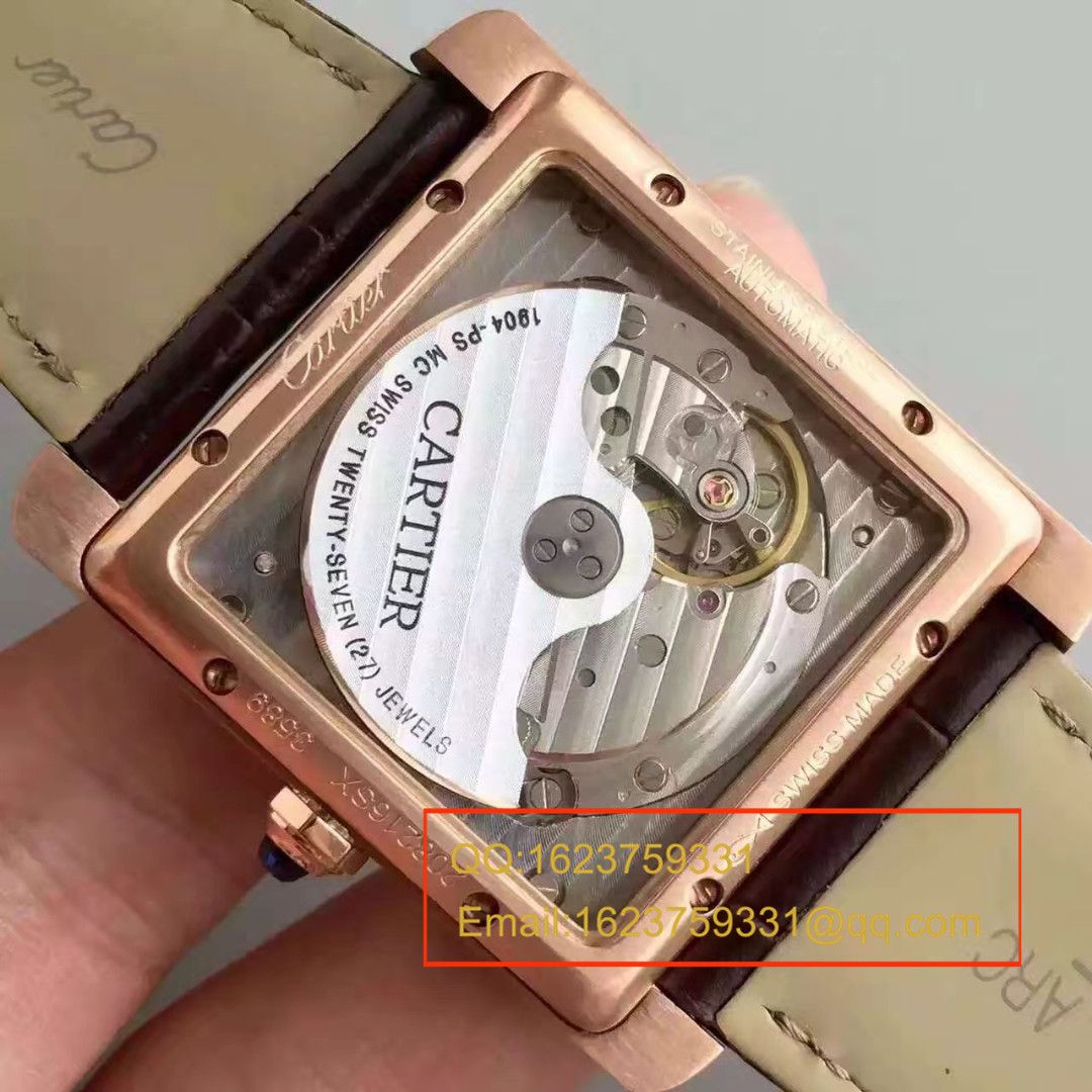 【JF厂一比一复刻高仿手表】卡地亚英式Tank MC坦克系列终极版本 W5330002腕表 / KDY021