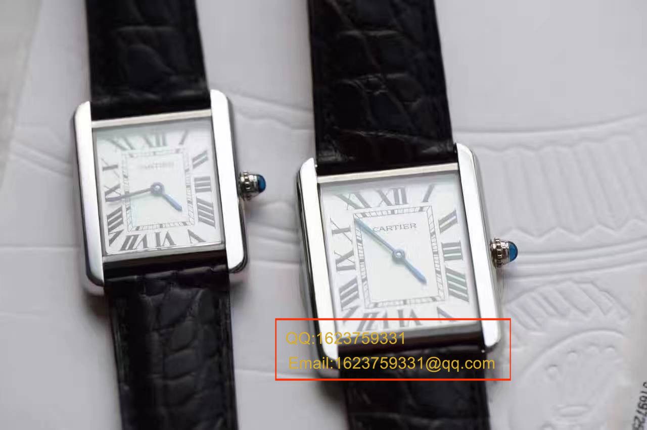 【K11一比一超A精仿手表】卡地亚Cartier Tank坦克系列 W5200005 女士石英腕表  / KDY007