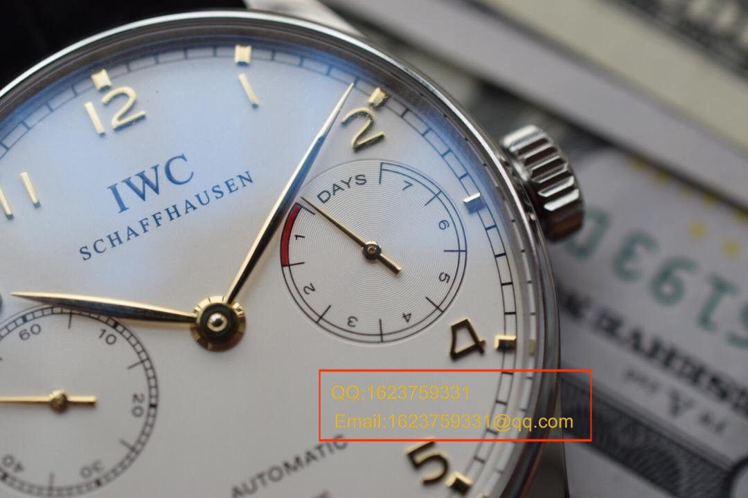 【ZF厂超A1:1高精仿手表】IW500114万国葡七V5版！同步专柜新葡七《万国七日链》 / WG255