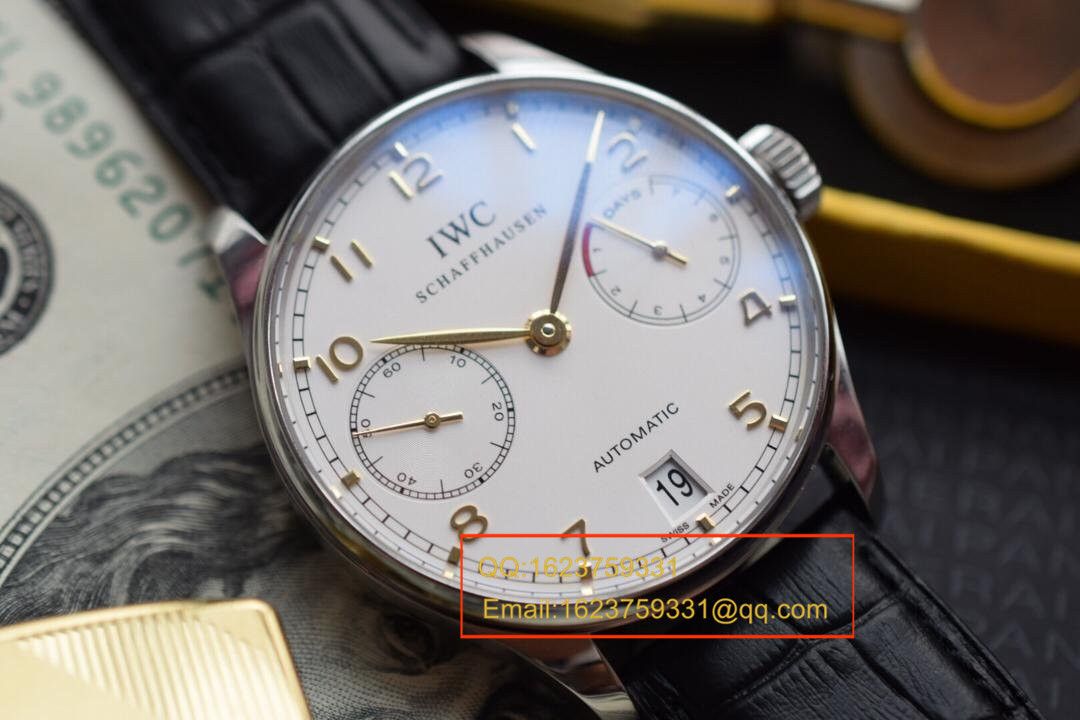 【ZF厂超A1:1高精仿手表】IW500114万国葡七V5版！同步专柜新葡七《万国七日链》 / WG255
