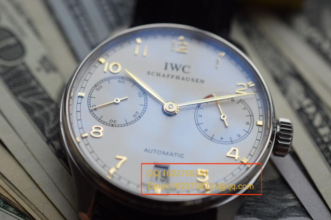 【ZF厂超A1:1高精仿手表】IW500114万国葡七V5版！同步专柜新葡七《万国七日链》 / WG255