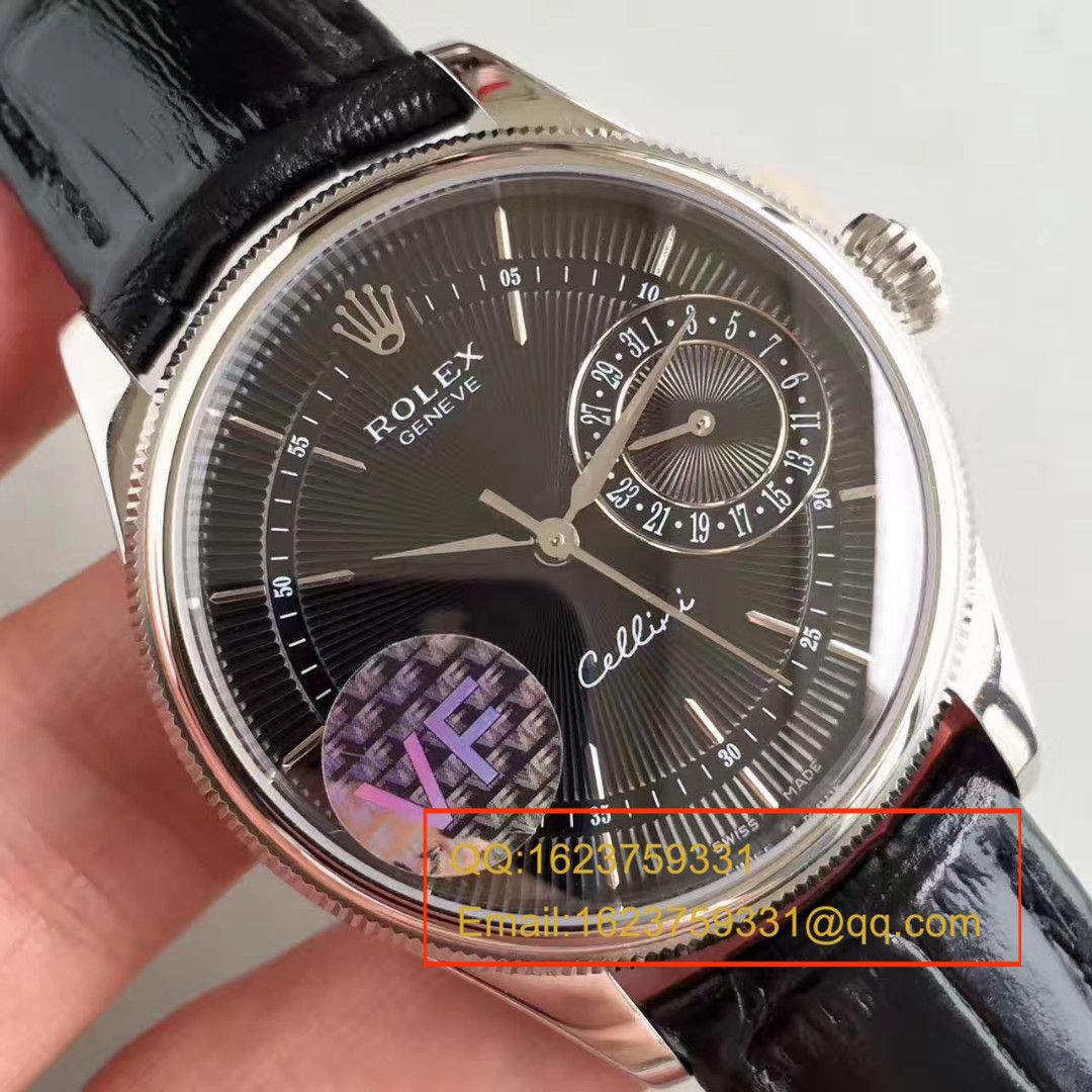 【VF厂一比一复刻手表】劳力士切利尼系列50519白盘/黑盘/玫瑰金四面可选腕表 / R152