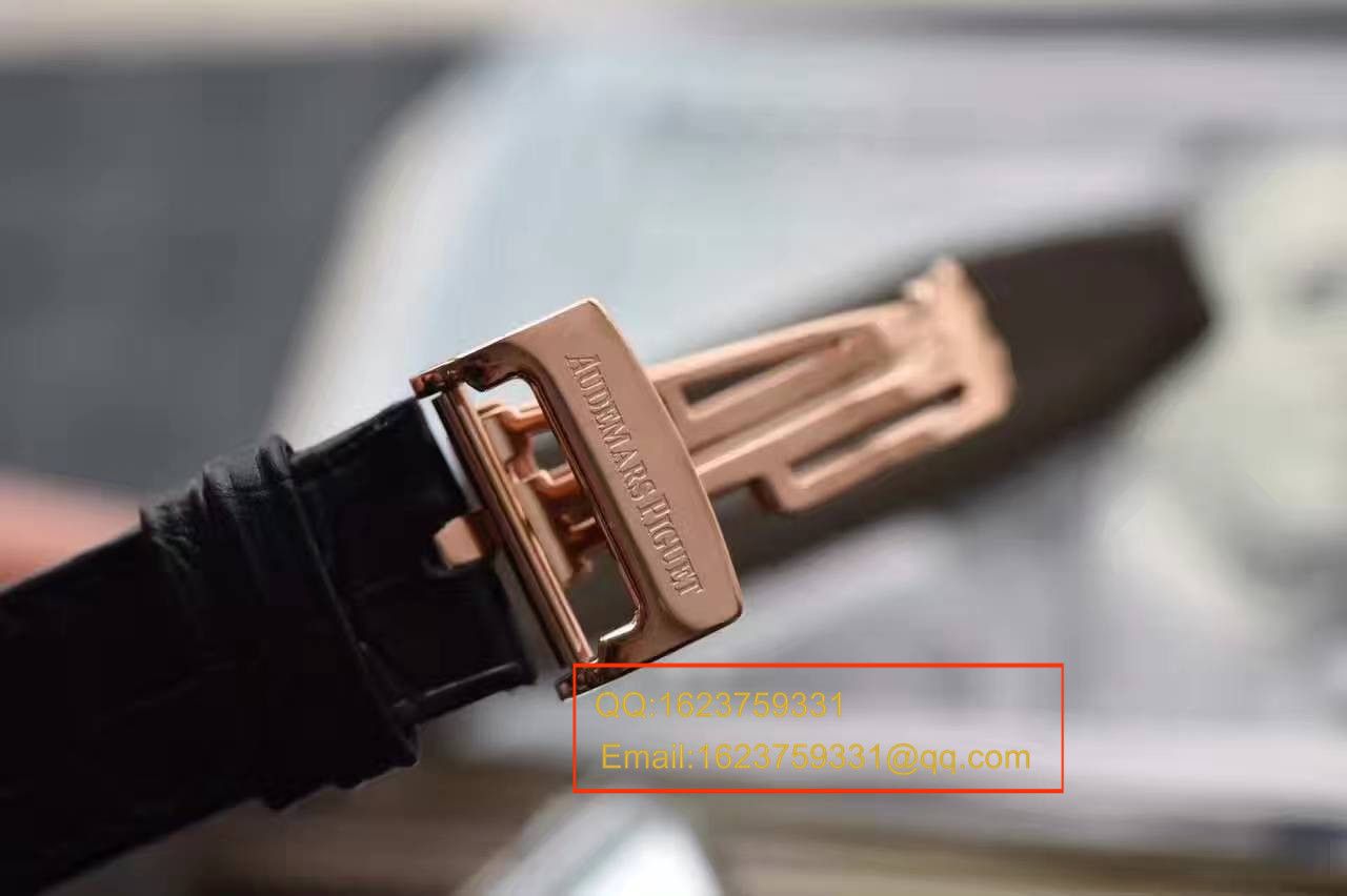 【独家视频测评JF1:1顶级复刻高仿手表】爱彼皇家橡树系列26320OR.OO.D002CR.01腕表 / APBC107