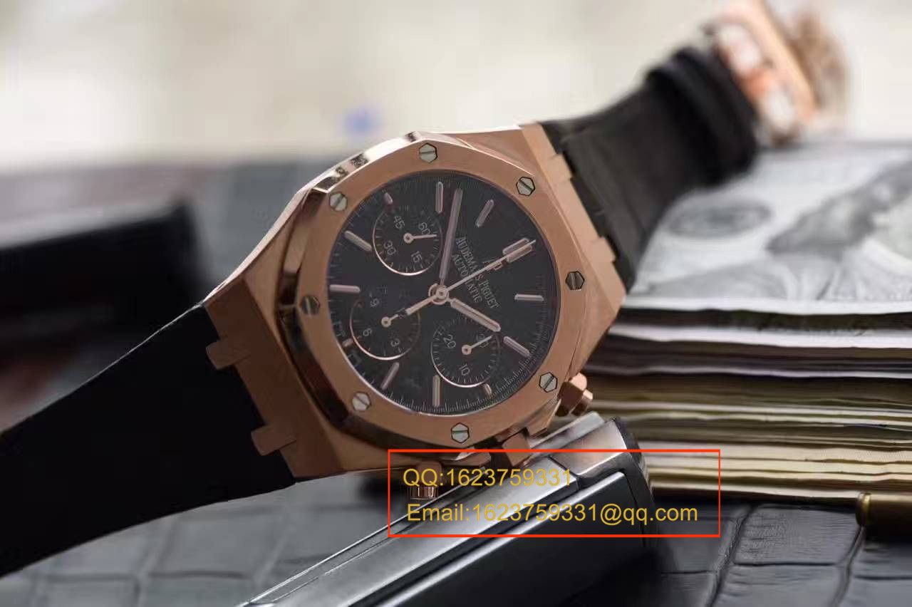 【独家视频测评JF1:1顶级复刻高仿手表】爱彼皇家橡树系列26320OR.OO.D002CR.01腕表 / APBC107