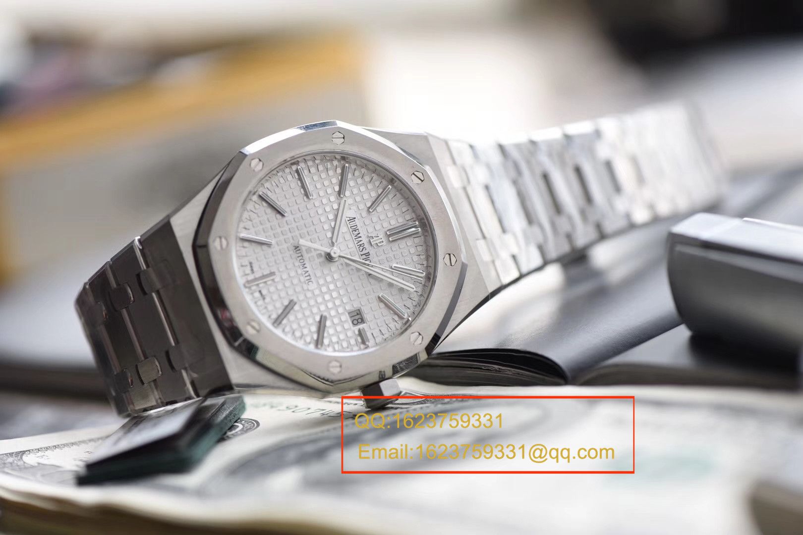 【视频解说】JF厂一比一高精仿手表之爱彼皇家橡树系列15400ST.OO.1220ST.02男表 / APBF022B