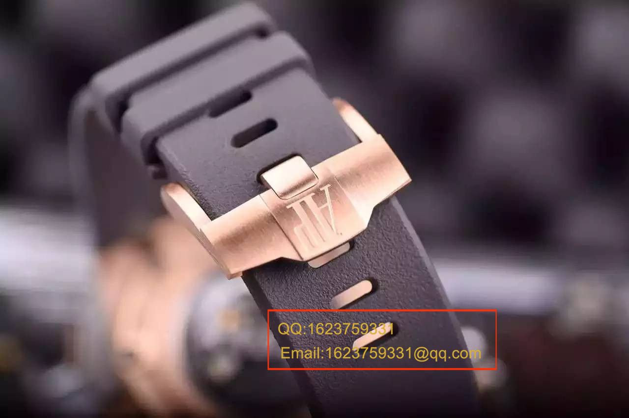 【独家视频评测JF厂一比一复刻高仿手表】爱彼舒马赫限量版26568OM.OO.A004CA.01男表 / JFAP26568OM