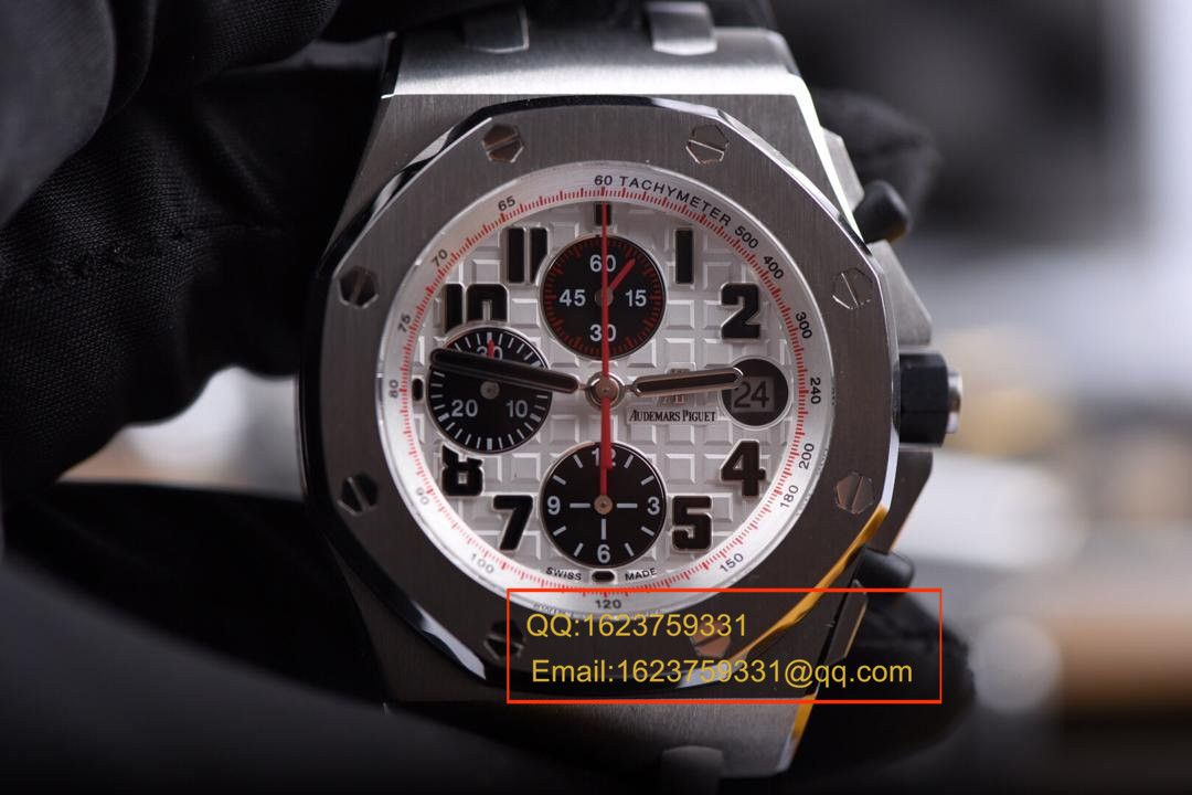 【JF厂一比一超A高精仿手表】爱彼皇家橡树离岸型系列26170ST.OO.D101CR.02小熊猫男表 / JFAPCB26170ST