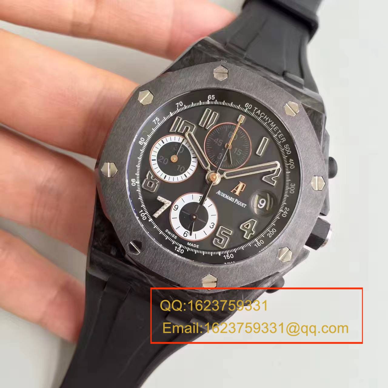 【JF厂一比一高精仿手表】爱彼皇家橡树离岸型系列26205AU.OO.D002CR.01腕表 / APCH079