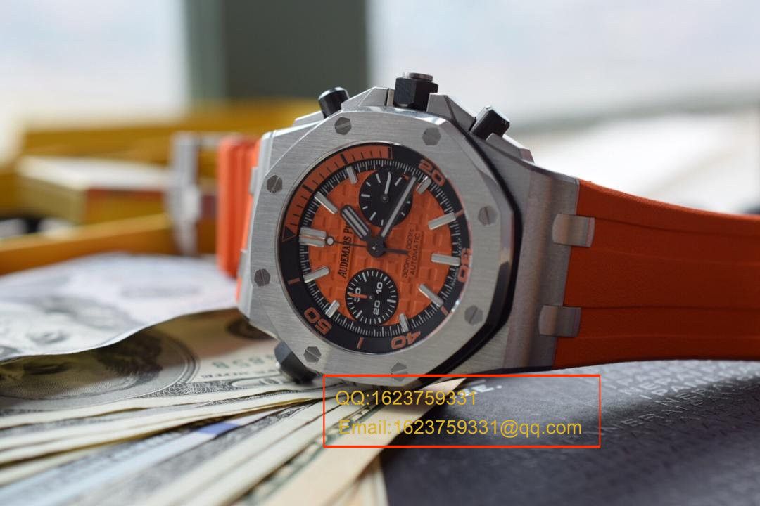 【JF厂1:1复刻高仿手表】爱彼皇家橡树离岸型鲜橙26703ST.OO.A070CA.01腕表 / APCB027