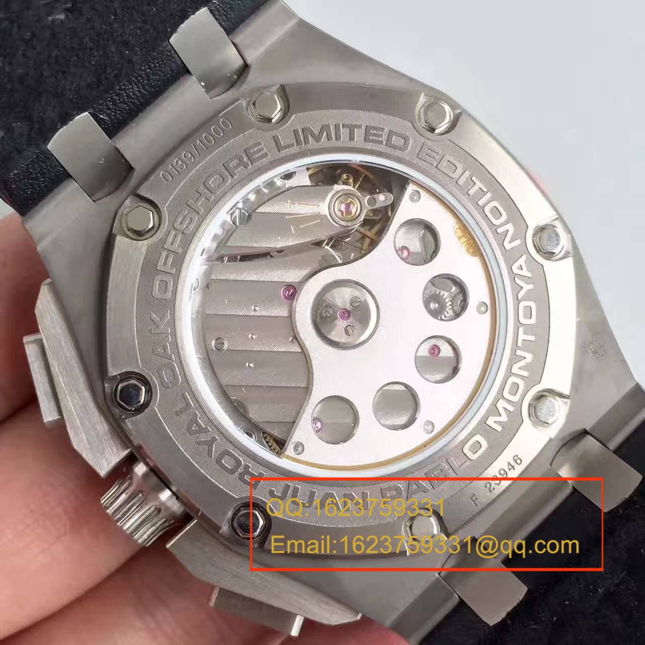 【JF厂顶级复刻高仿】爱彼千禧系列26030IO.OO.D001IN.01约翰保罗蒙托亚机械男表 / APCE010