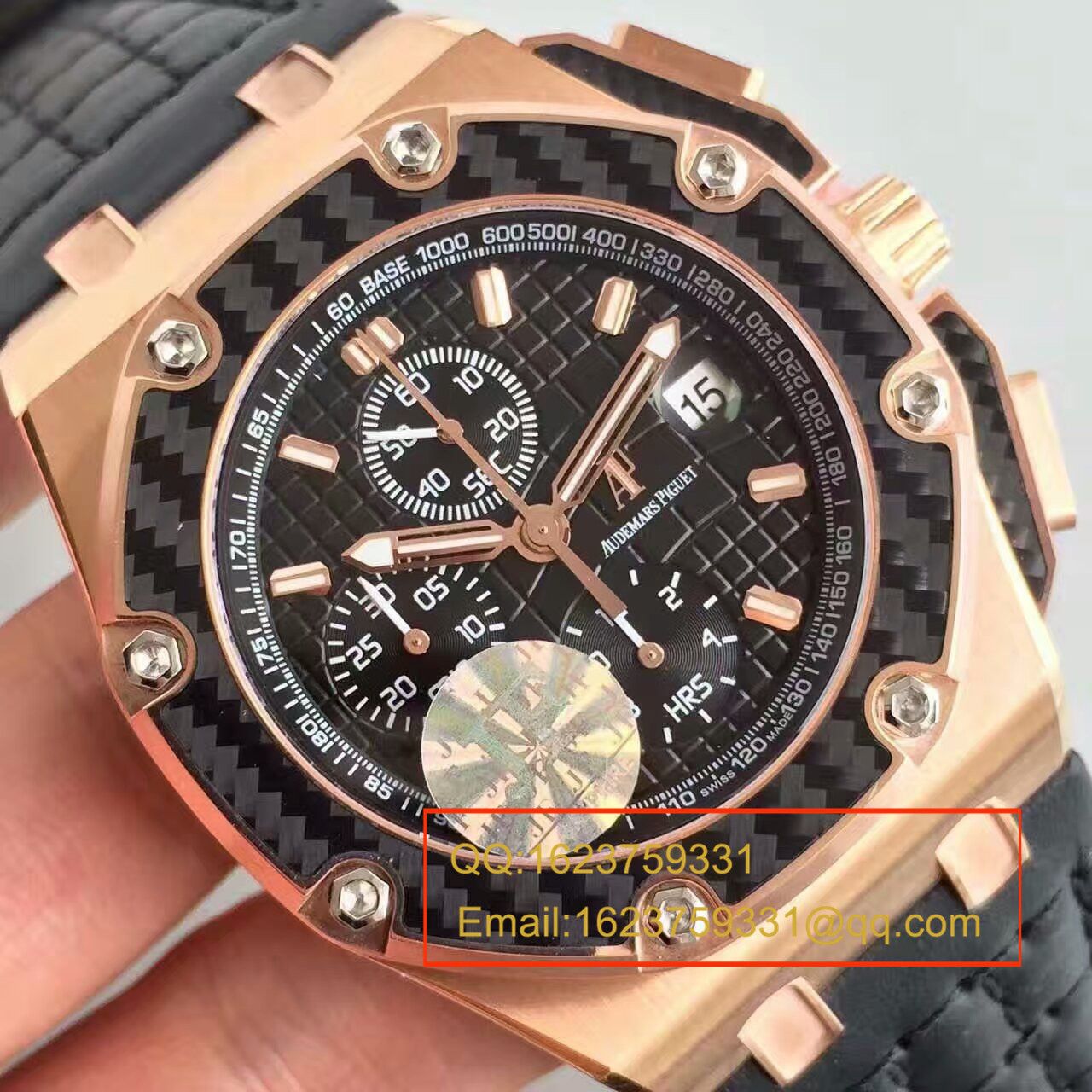 【JF厂超A高仿复刻手表】爱彼千禧系列蒙托亚26030RO.OO.D001IN.01腕表 / AP008