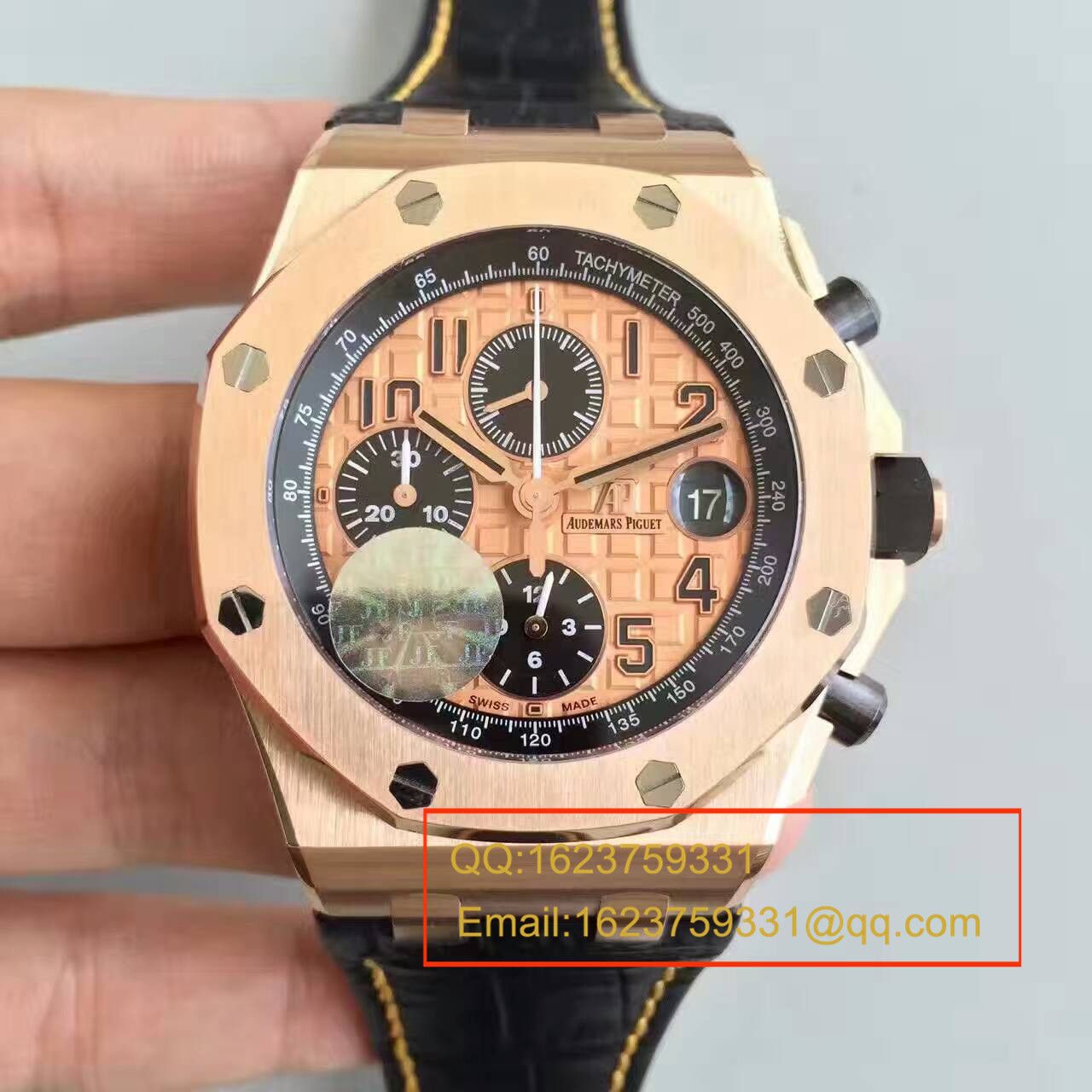 【视频评测JF厂1:1高精仿表】爱彼皇家橡树离岸型系列26470OR.OO.A002CR.01腕表 / APCF002.1