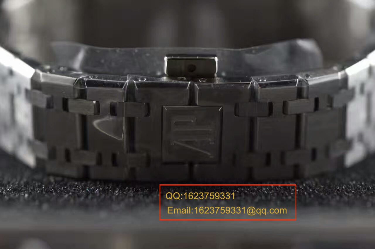 【视频解析1:1复刻高仿手表】爱彼皇家橡树系列67651ST.ZZ.1261ST.01女装石英机芯 / APAD089