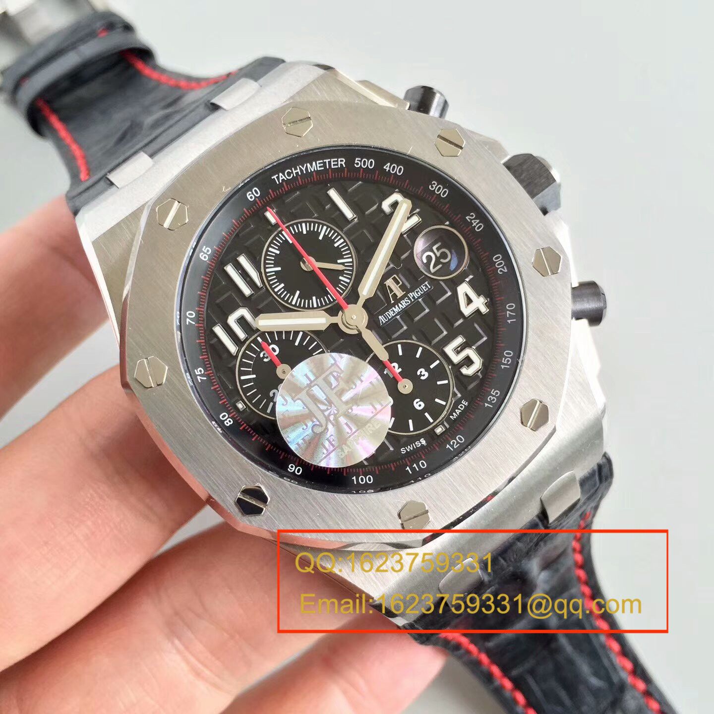 【视频评测JF厂顶级1:1高精仿手表】爱彼皇家橡树离岸型系列26470ST.OO.A101CR.01男表 / JFAP26470ST