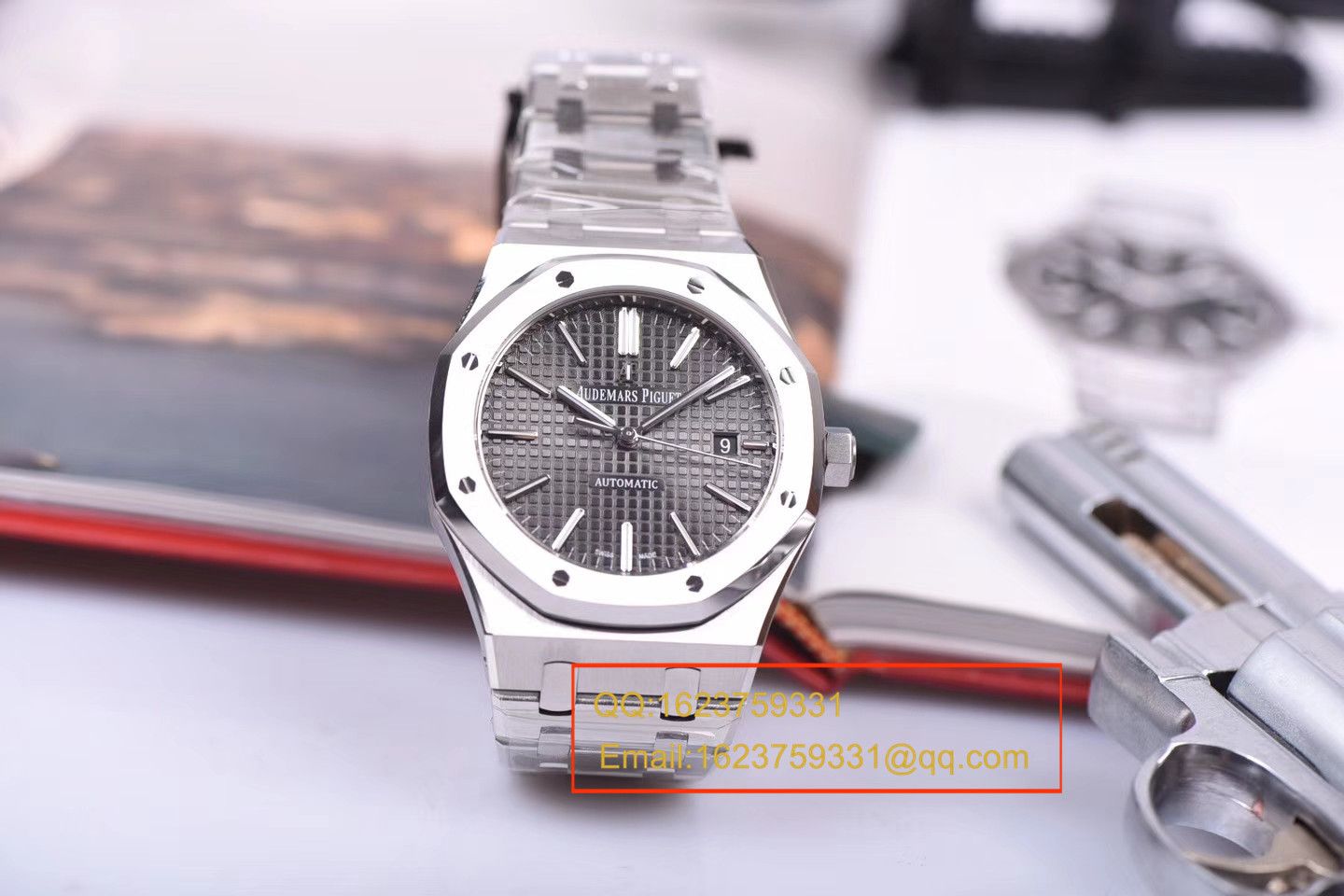 【JF一比一超A高仿手表】爱彼皇家橡树系列15400ST.OO.1220ST.04腕表 / AP129