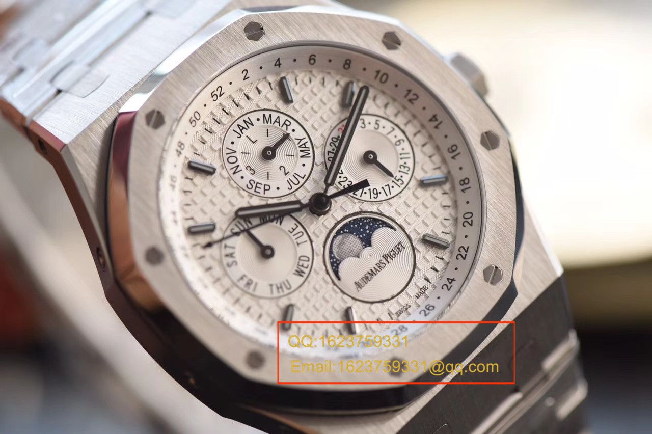 【JF厂一比一超A精仿手表】爱彼皇家橡树系列26574ST.OO.1220ST.01月相腕表 / APBB128