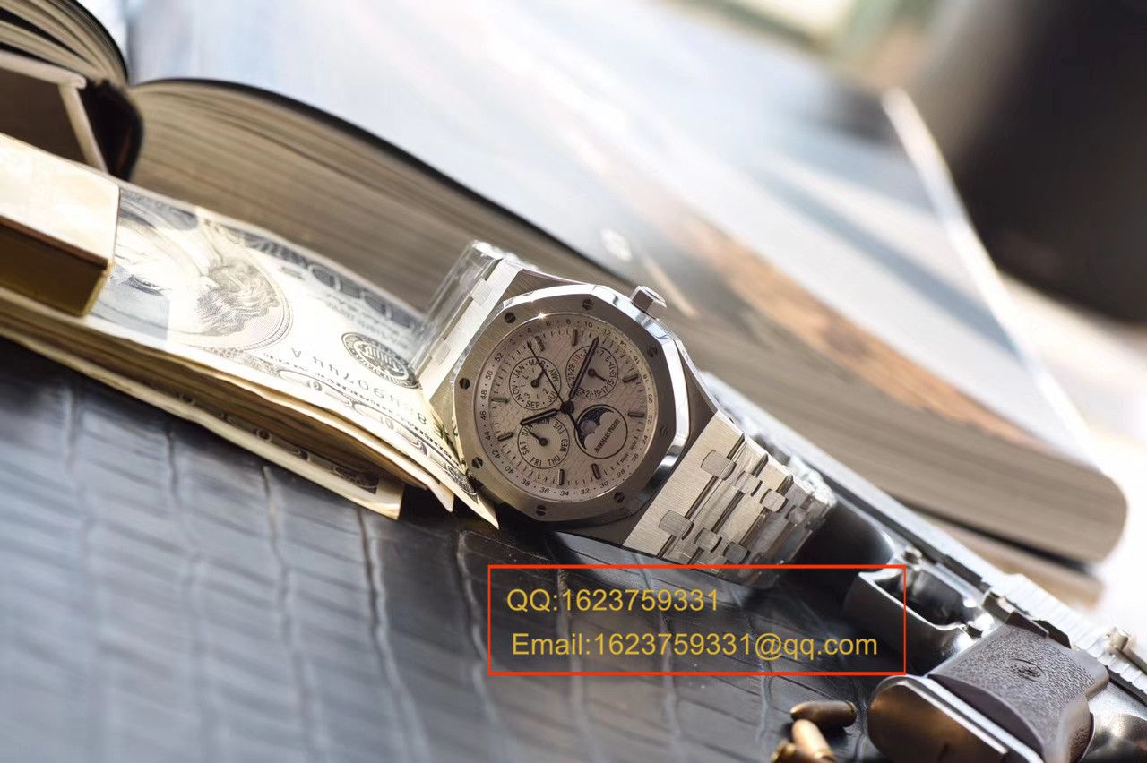 【JF厂一比一超A精仿手表】爱彼皇家橡树系列26574ST.OO.1220ST.01月相腕表 / APBB128