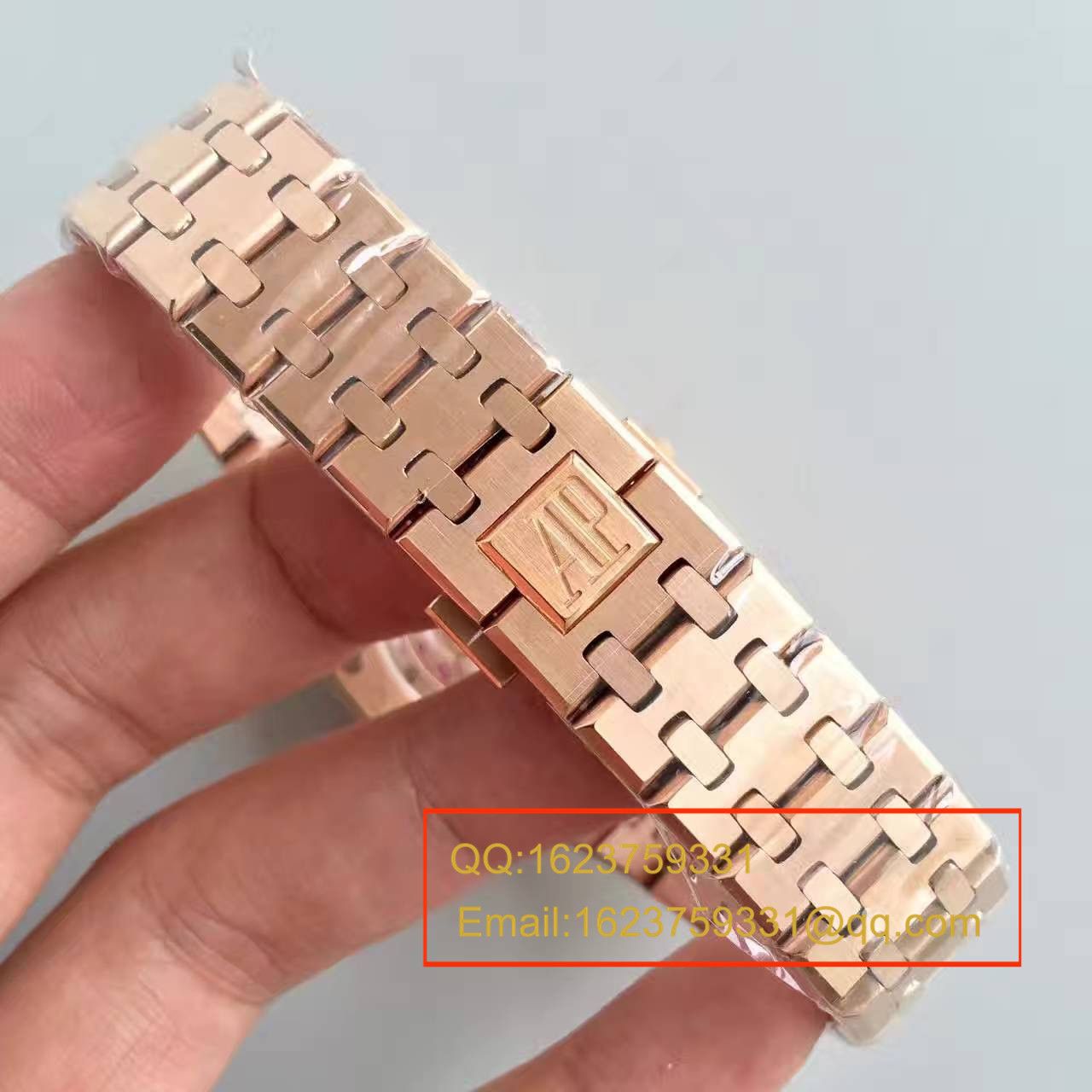 【JF厂1:1顶级复刻手表】爱彼皇家橡树系列高仿15451OR.ZZ.1256OR.01男女中性腕表 / AP116