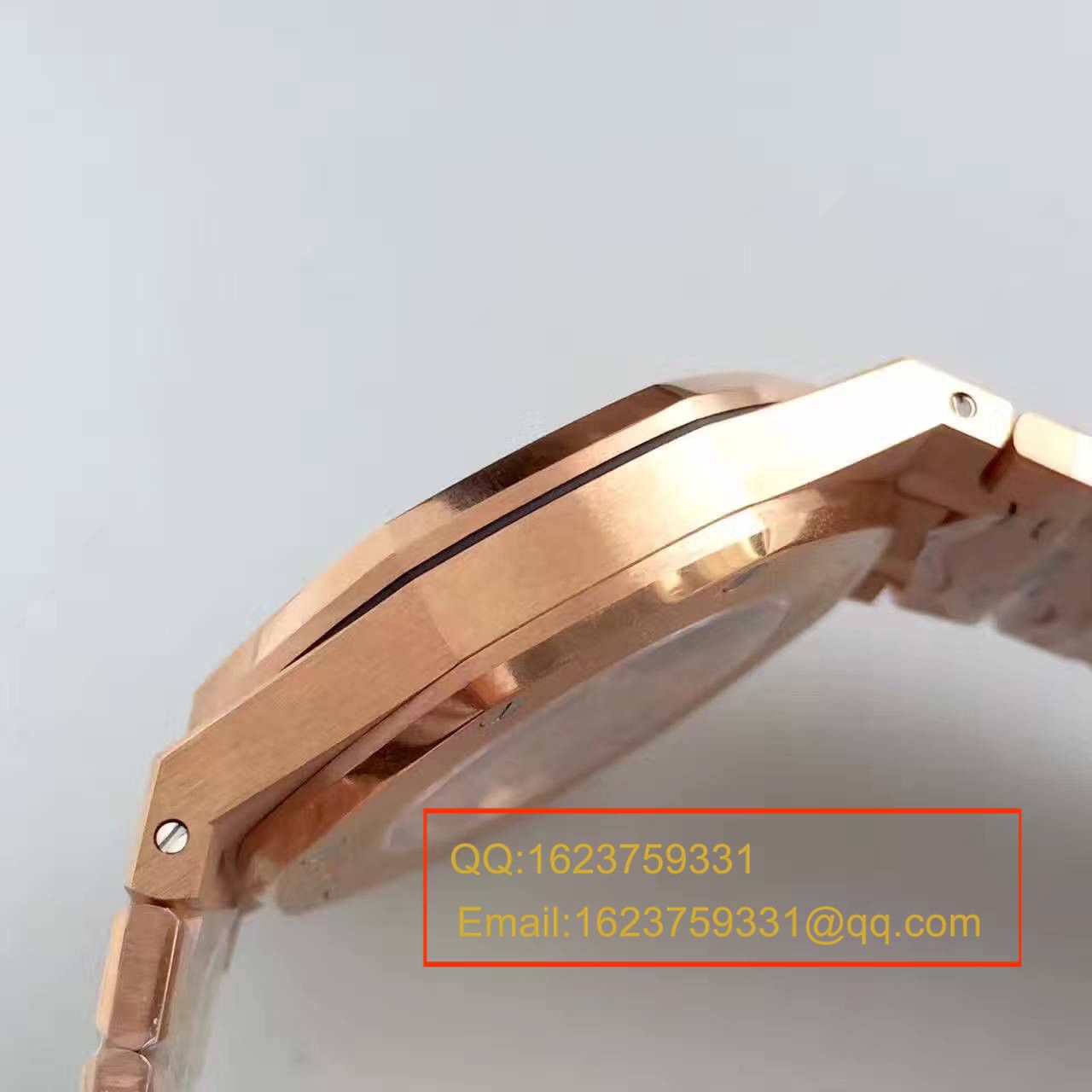 【JF厂1:1顶级复刻手表】爱彼皇家橡树系列高仿15451OR.ZZ.1256OR.01男女中性腕表 / AP116