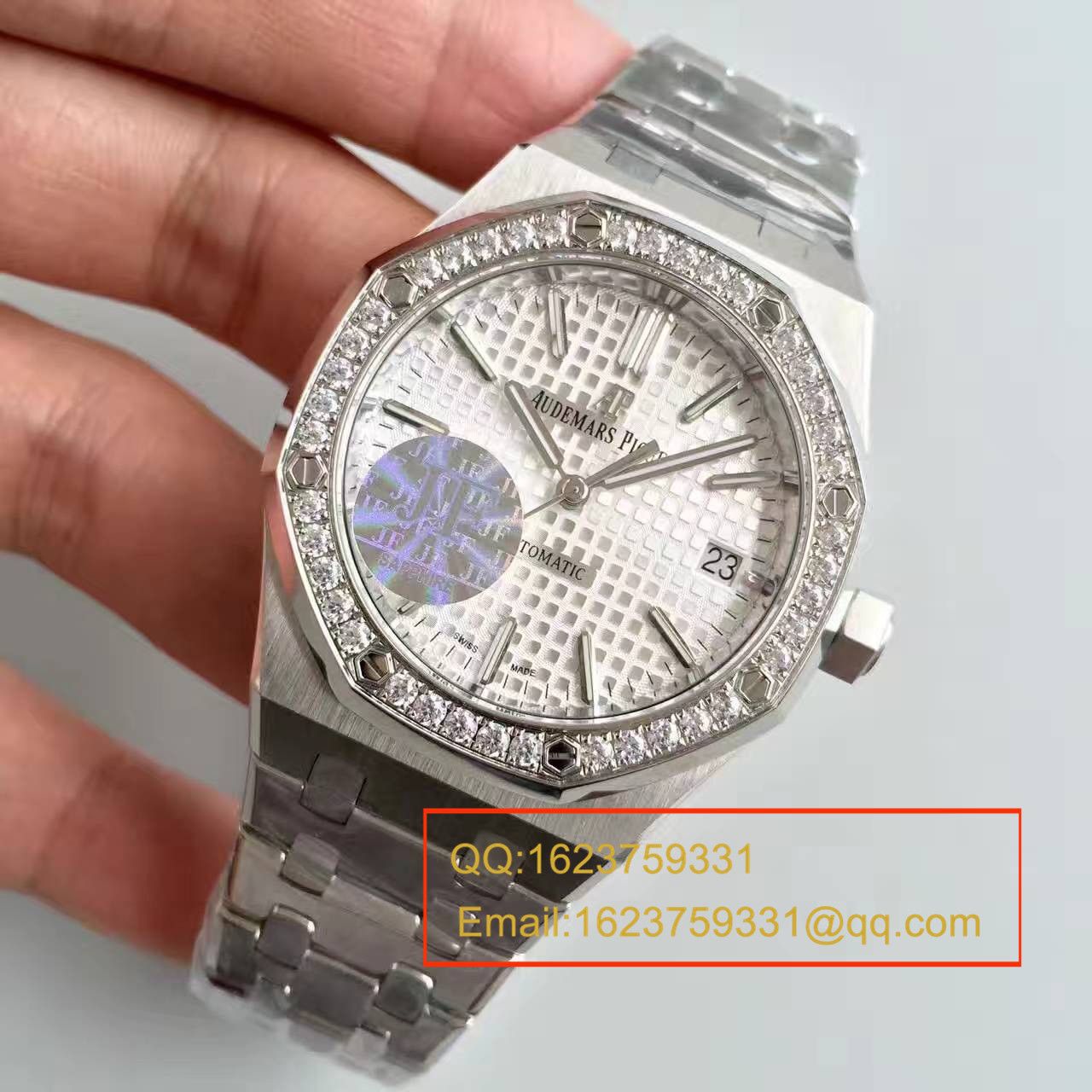 【JF厂一比一超A精仿手表】爱彼皇家橡树系列15451ST.ZZ.D011CR.01男女中性腕表 / AP115