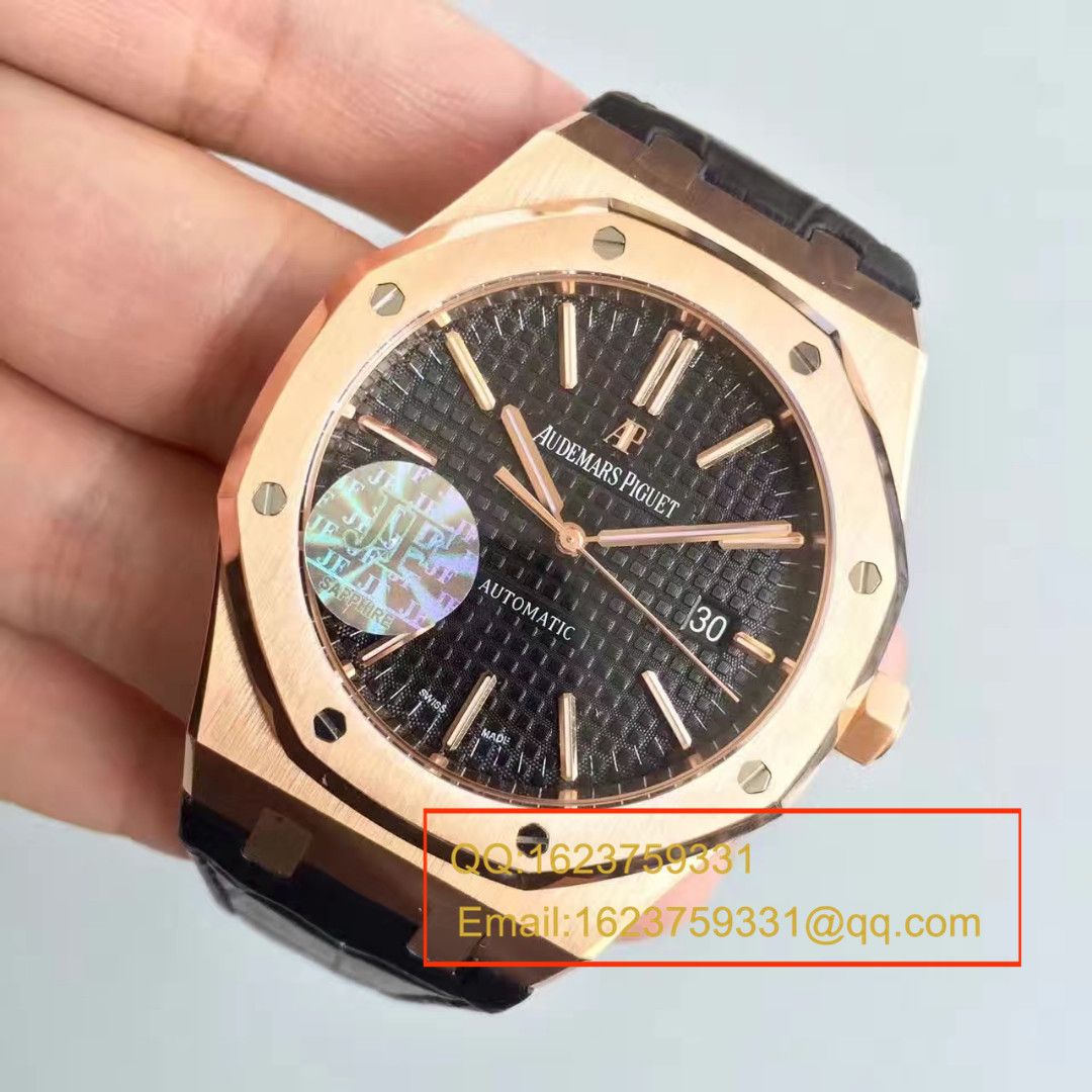 【JF厂1:1高精仿爱彼手表】爱彼皇家橡树系列15450OR.OO.D002CR.01女表 / AP015B