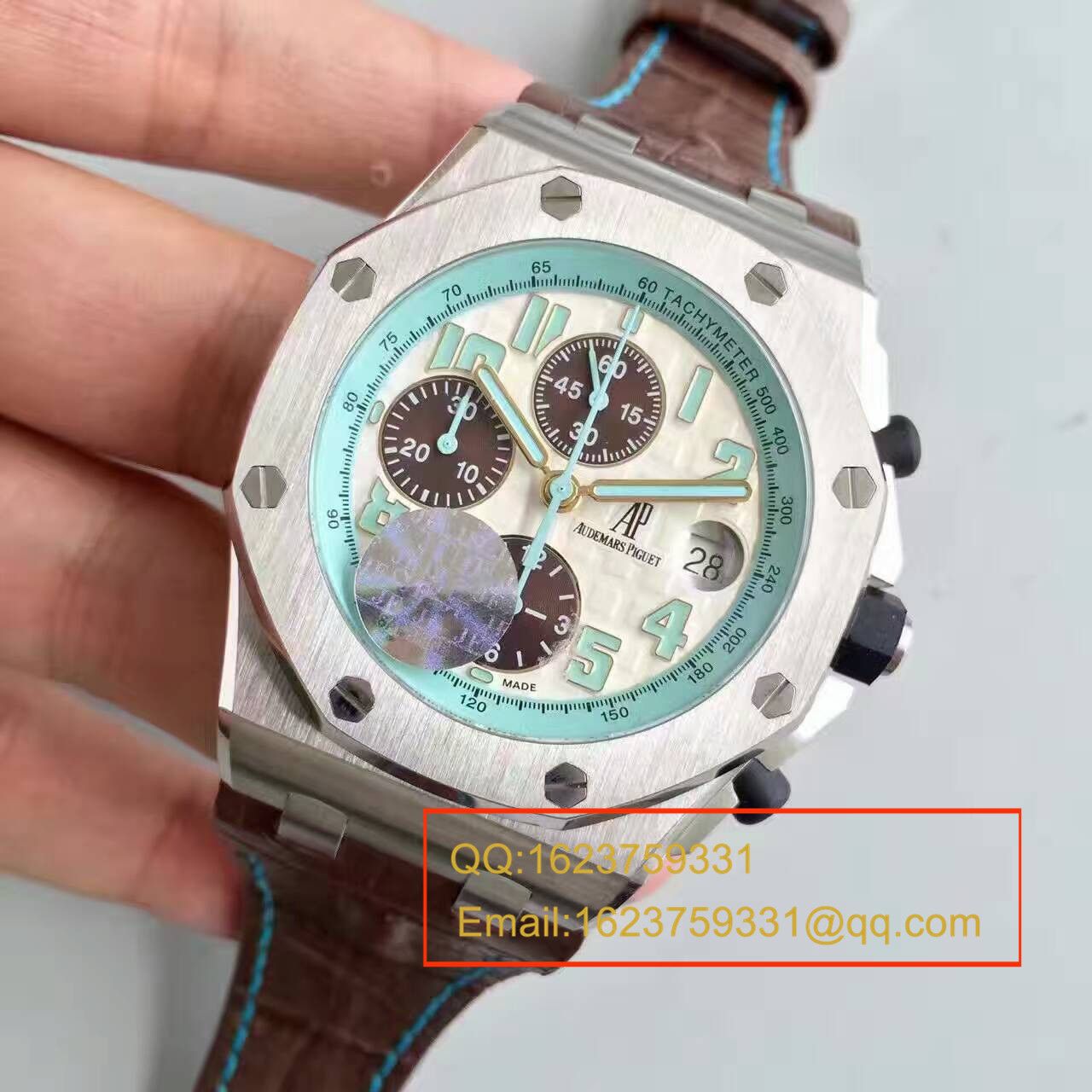 【JF厂1:1高精仿手表】爱彼AP皇家橡树离岸系列蒙托克高速公路限量版26187ST.OO.D801CR.01男表 / AP087