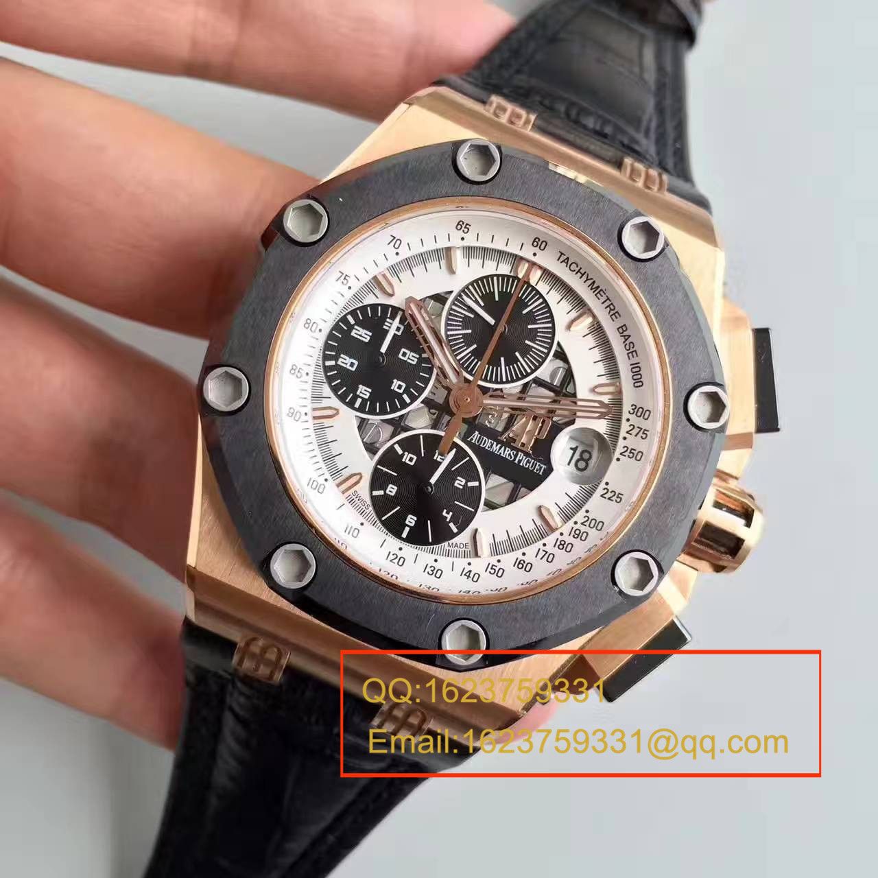 【JF厂超A高精仿手表】爱彼皇家橡树离岸型系列26078RO.OO.D002CR.01腕表 / AP073