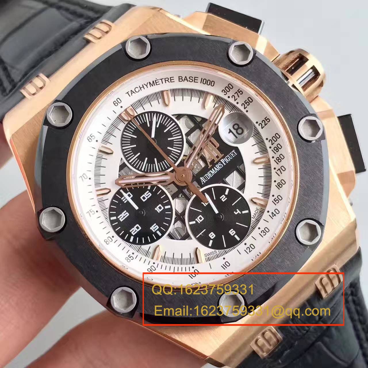 【JF厂超A高精仿手表】爱彼皇家橡树离岸型系列26078RO.OO.D002CR.01腕表 / AP073