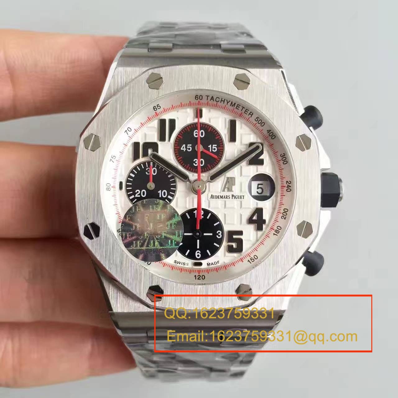 【JF厂一比一高精仿手表】爱彼皇家橡树离岸型系列《熊猫》26170ST.OO.D101CR.02腕表 / AP045