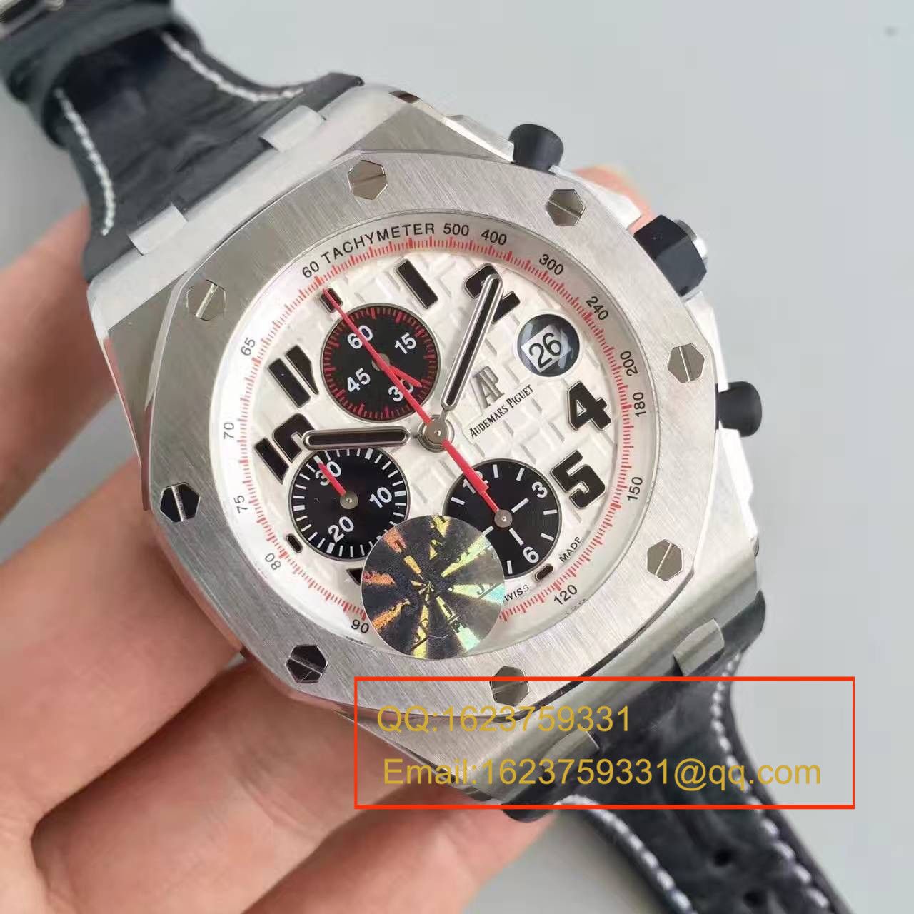 【JF厂一比一高精仿手表】爱彼皇家橡树离岸型系列《熊猫》26170ST.OO.D101CR.02腕表 / AP045