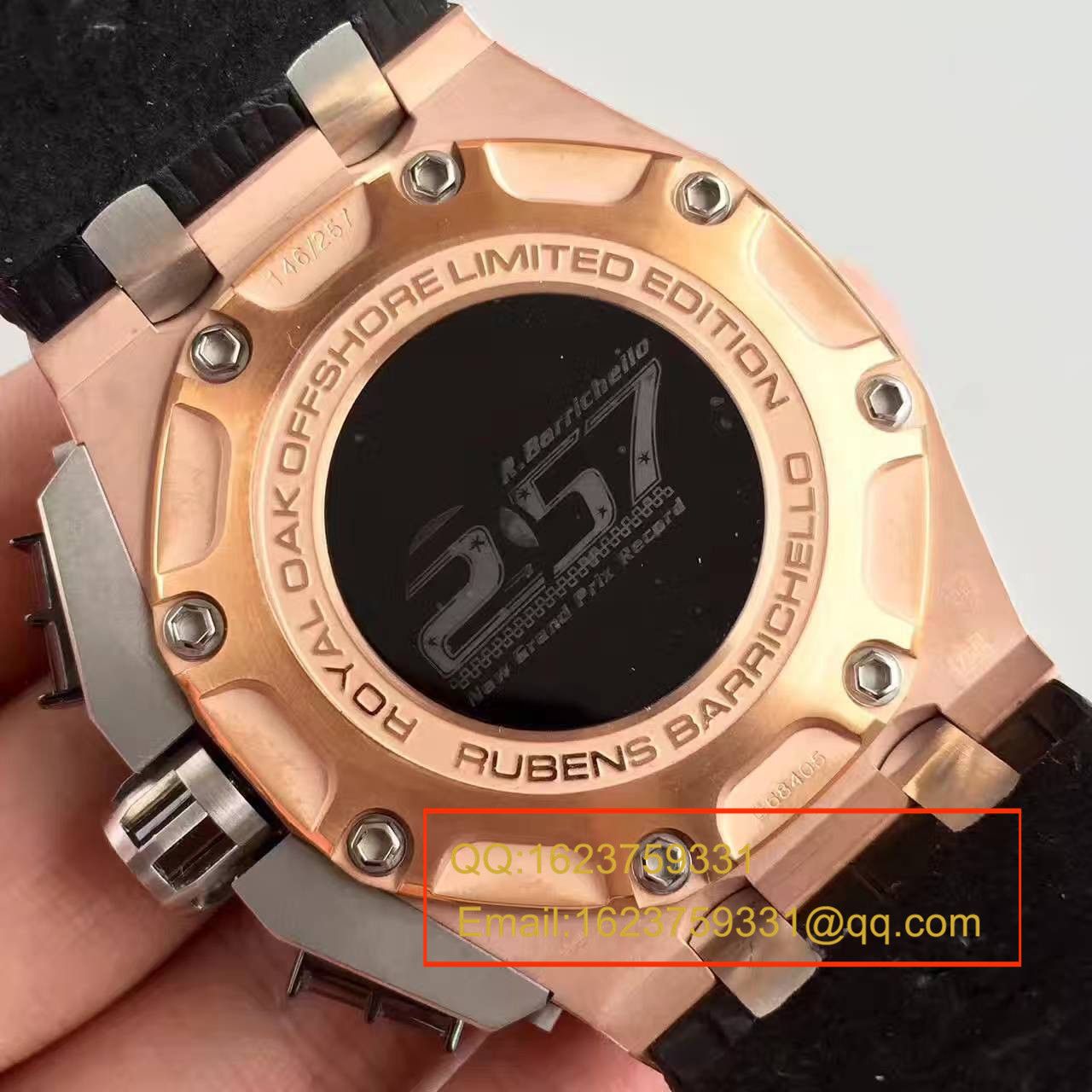 【JF厂顶级复刻高仿】爱彼千禧系列26284RO.OO.D002CR.01 BR2机械腕表 / AP006