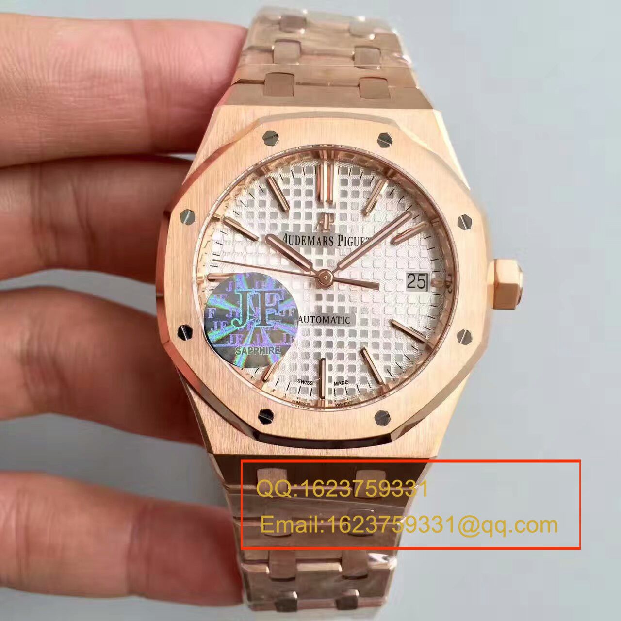 【JF厂复刻精仿手表】爱彼皇家橡树系列15450OR.OO.1256OR.01腕表 / AP018