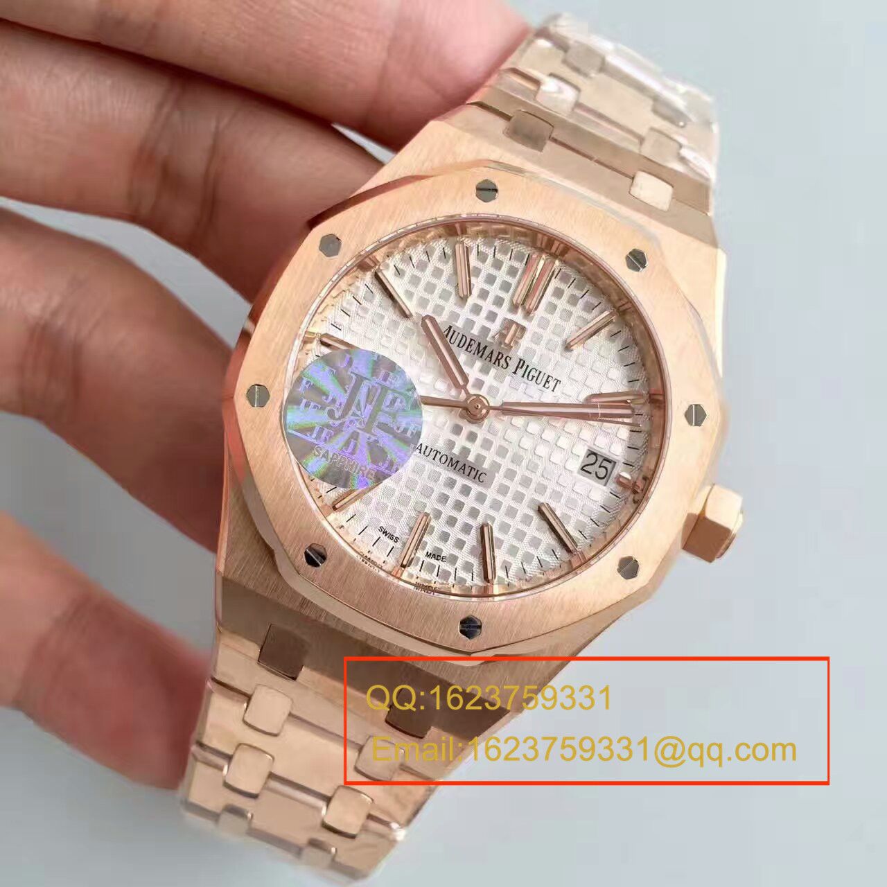 【JF厂复刻精仿手表】爱彼皇家橡树系列15450OR.OO.1256OR.01腕表 / AP018