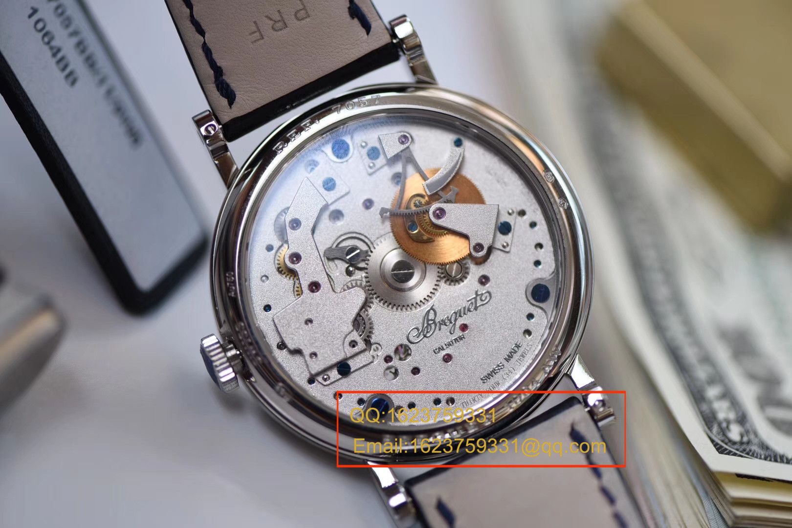 【独家视频评测SF一比一超A高仿手表】宝玑传世系列7057BB/11/9W6腕表 / BZBG007