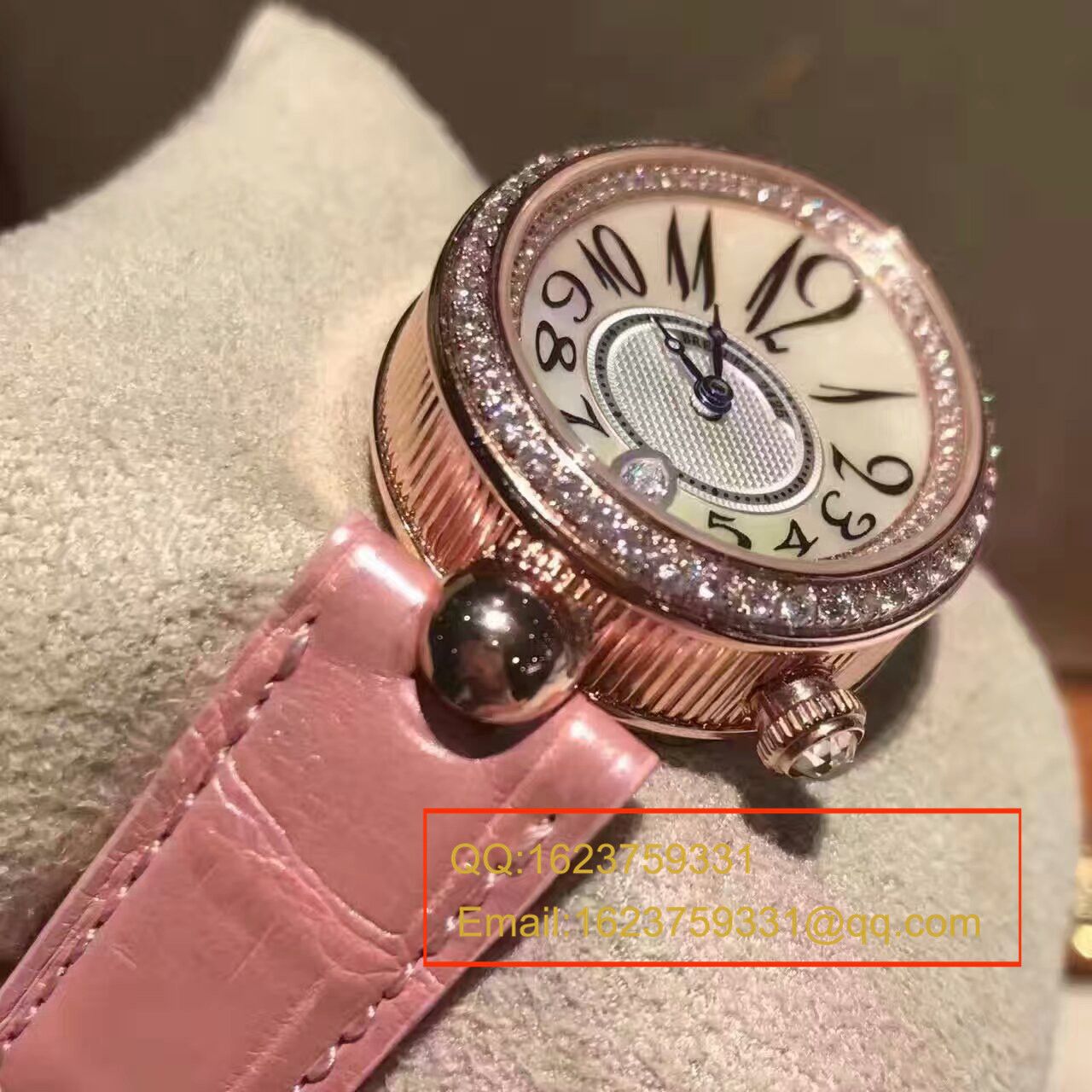 【顶级复刻高仿、女性独享】Breguet宝玑那不勒斯皇后系列8918BR/58/864 D00D腕表 / BZ36