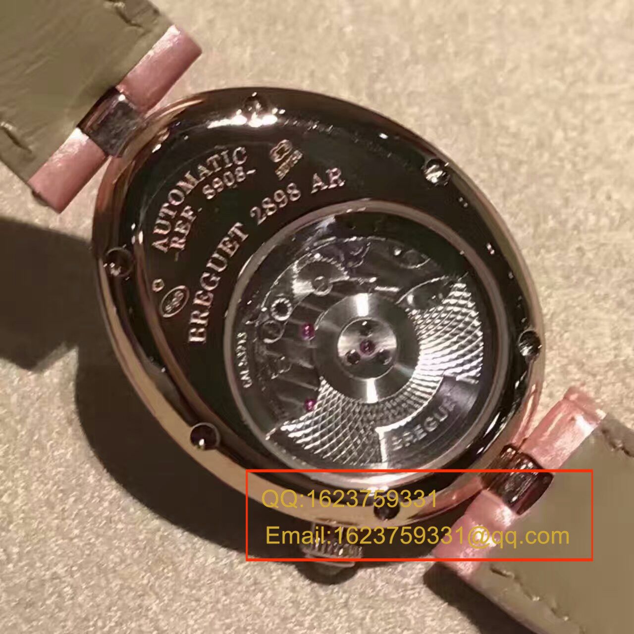 【顶级复刻高仿、女性独享】Breguet宝玑那不勒斯皇后系列8918BR/58/864 D00D腕表 / BZ36