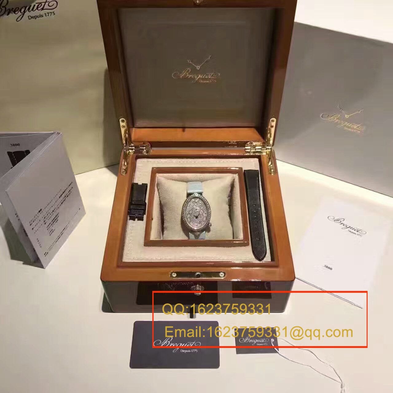 【顶级复刻高仿、女性独享】Breguet宝玑那不勒斯皇后系列8918BR/58/864 D00D腕表 / BZ36