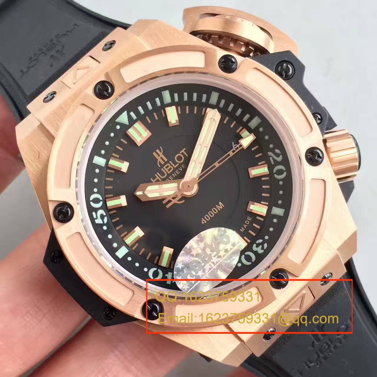 【HBBV6厂1:1顶级复刻手表】宇舶王者至尊系列4000M潜水王超级大怪兽731.OX.1170.RX腕表 / YP001