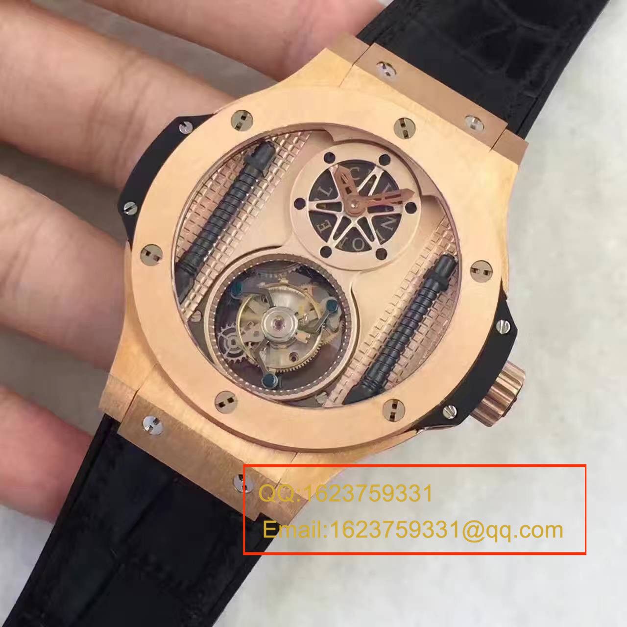 【BM厂超A精仿手表】宇舶《恒宝》系列305.PX.0009.GR《手动陀飞轮》男士手表 / YB007