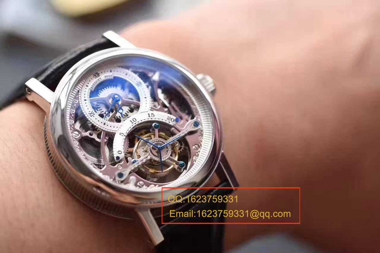 【BM厂1:1精仿复刻高仿手表】 宝玑经典复杂系列3355PT/00/986缕空雕花顶级手动真陀飞轮腕表    / BZDF023