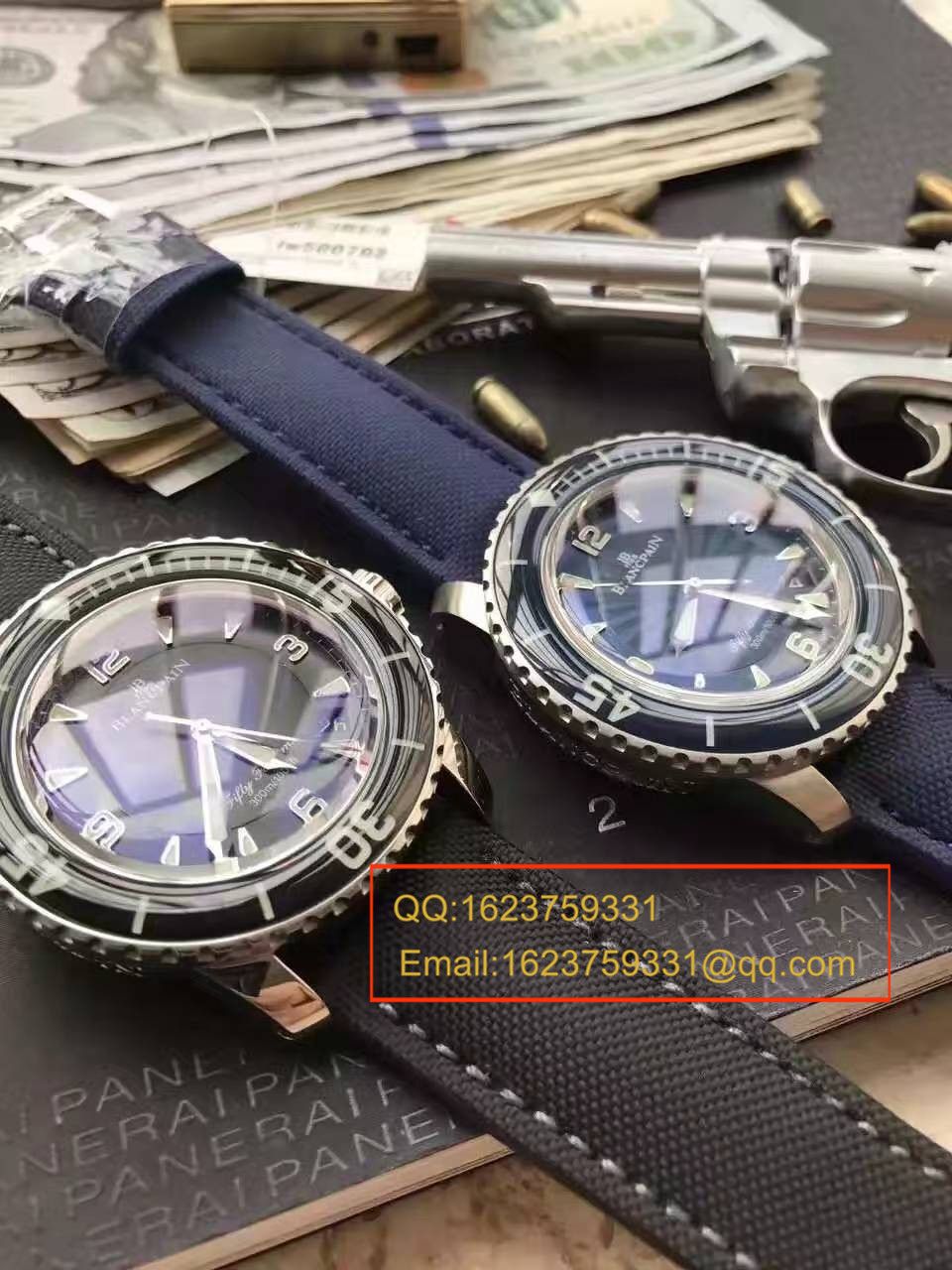 【N厂神器】复刻高仿宝珀blancpain 五十噚系列5015-1130-52 自动机械男士腕表 / BP003