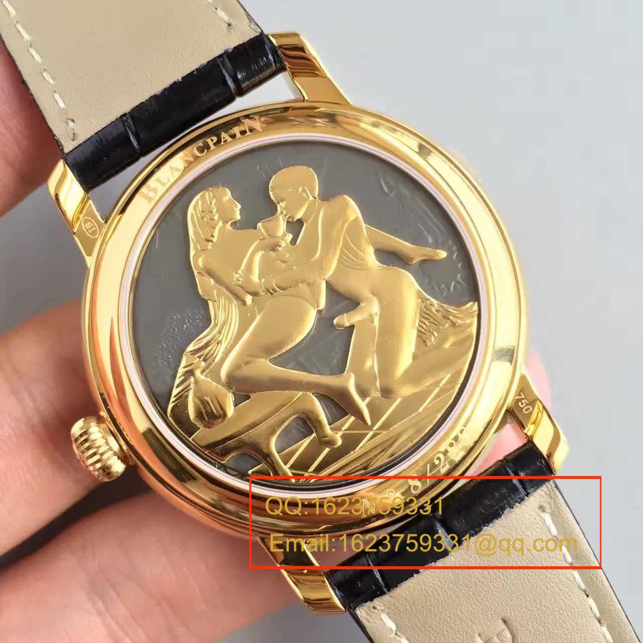 【LH厂超A1:1精仿高手表】宝珀巨匠系列布拉苏斯系列 春宫陀飞轮00232-3631-55B腕表 / BP016