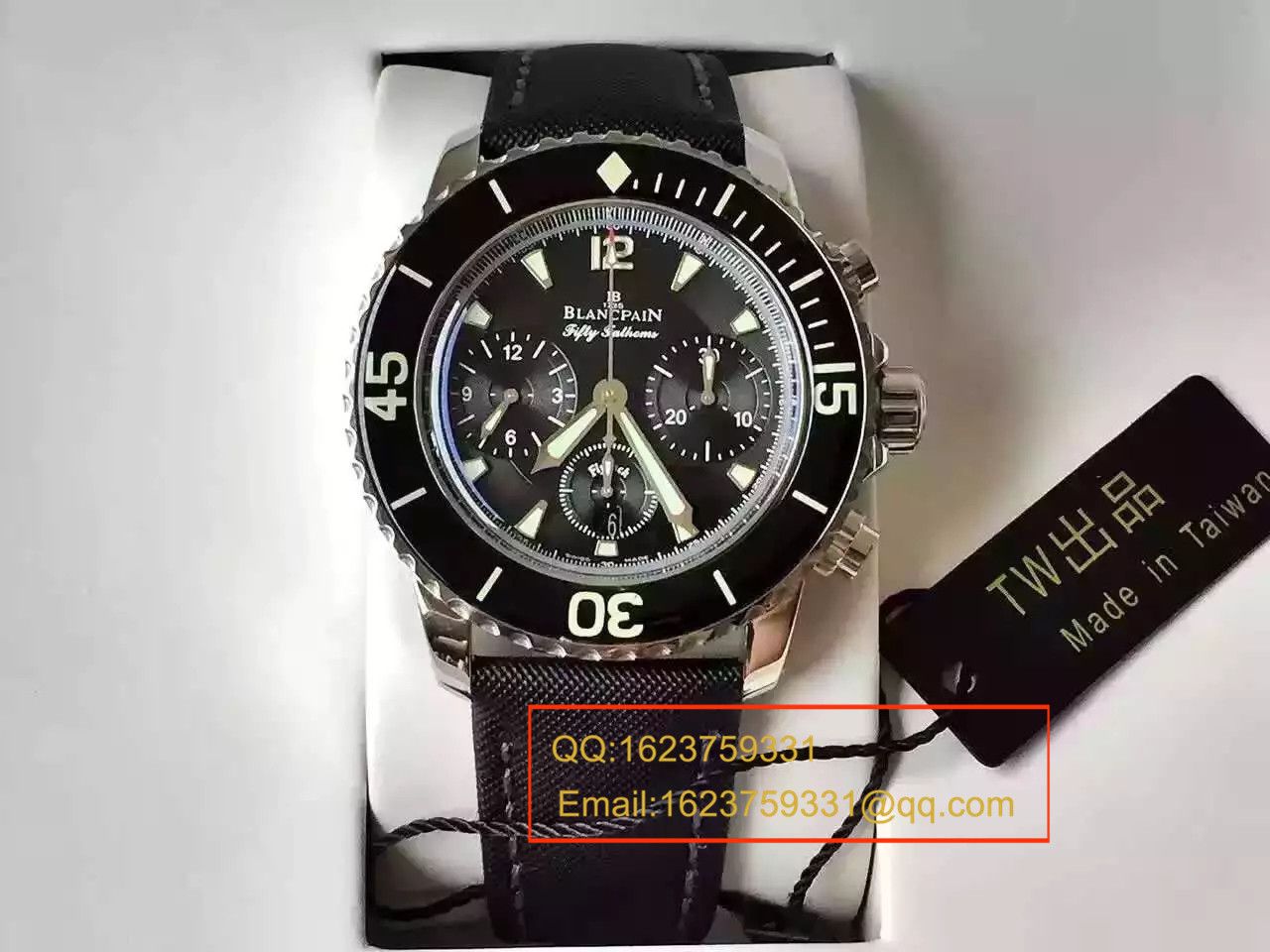  【TW厂一比一复刻高仿手表】宝珀Blancpain 五十噚系列 超薄机芯系列5085F-1130-71 腕表 / BP009