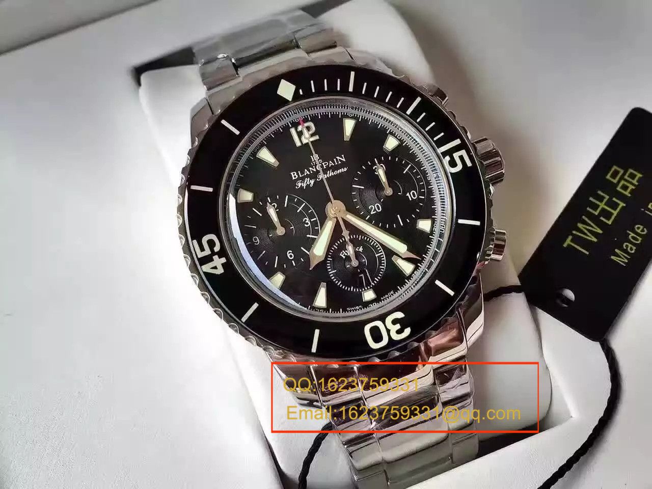  【TW厂一比一复刻高仿手表】宝珀Blancpain 五十噚系列 超薄机芯系列5085F-1130-71 腕表 / BP009
