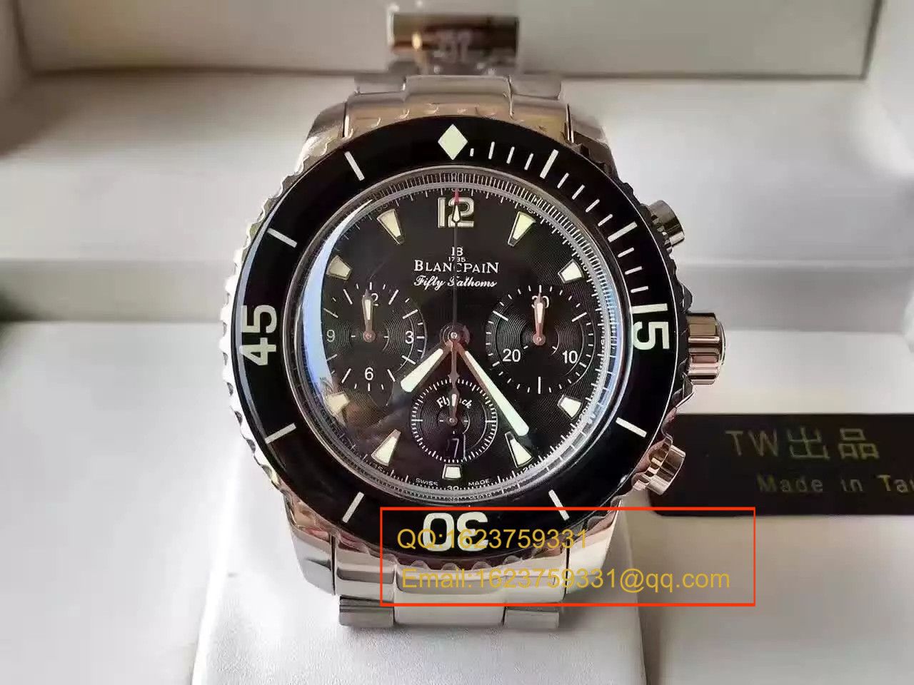 【TW厂一比一复刻高仿手表】宝珀Blancpain 五十噚系列 超薄机芯系列5085F-1130-71 腕表 / BP009