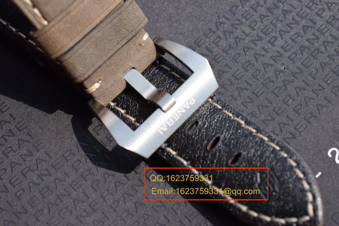 【实拍图鉴赏】SF厂超A高精仿手表之沛纳海灰面PAM00605男表 / PAMAH00605