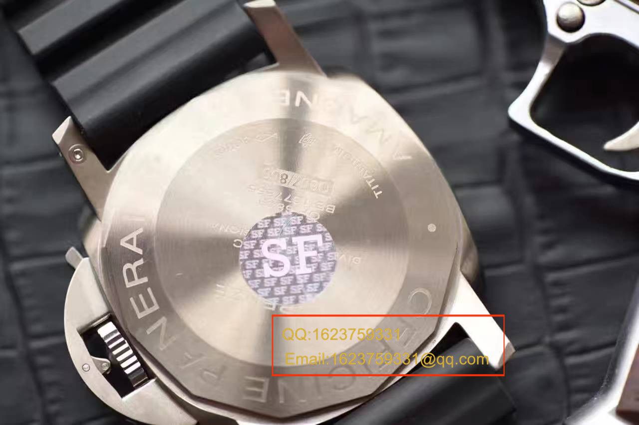 【视频评测SF厂1:1超A高仿手表】沛纳海LUMINOR 1950系列PAM00389腕表 / SFPAMBB00389