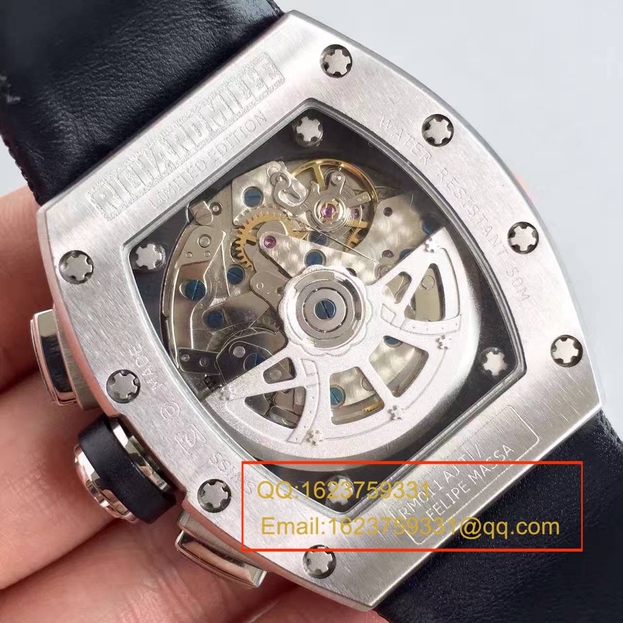 【RM一比一超A精仿手表】理查德.米勒男士系列高RM 011 FLYBACK CHRONOGRAPH腕表 / RM 011 FLYBACK