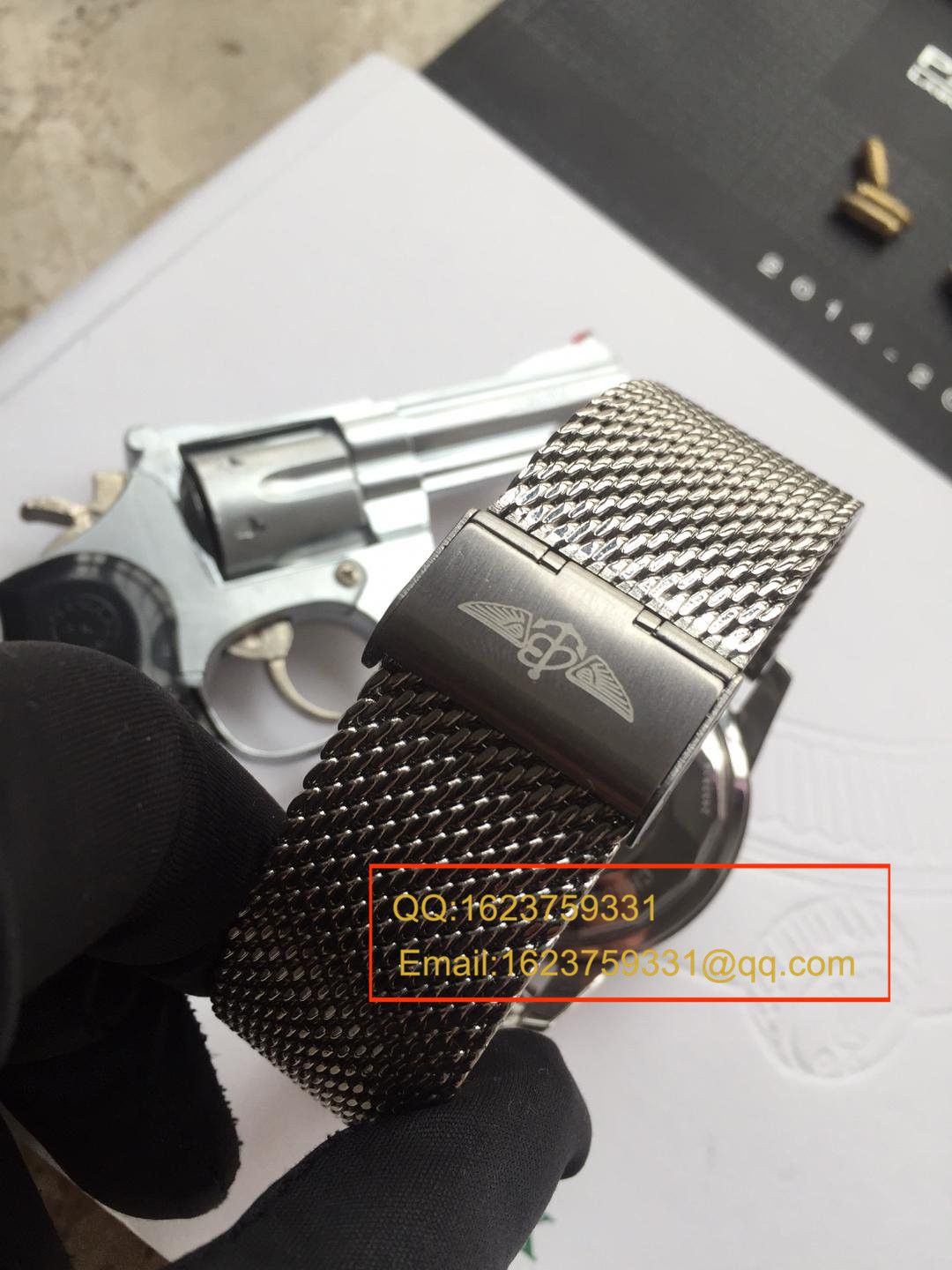 【视频解析】百年灵超级海洋文化系列精钢表壳-黑面表盘-Ocean Classic表链腕表 / BLAH053